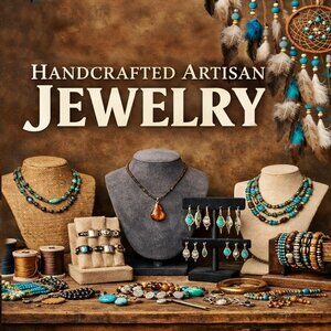 LIVE SHOW NOT LISTED - HANDCRAFTED ARTISAN JEWELRY